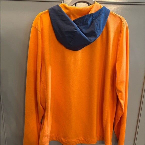Zero Restrictions orange/navy pullover hoodie xl - Picture 4 of 4